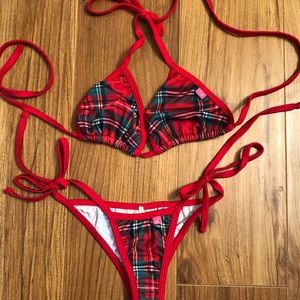 Plaid bikini